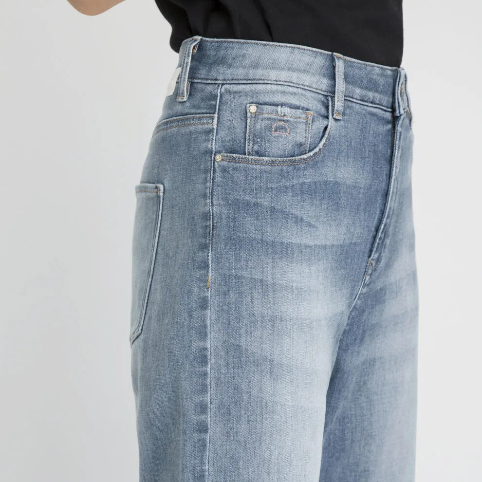 DAWN Denim "Art on broken pieces" STARDUST O-Shape