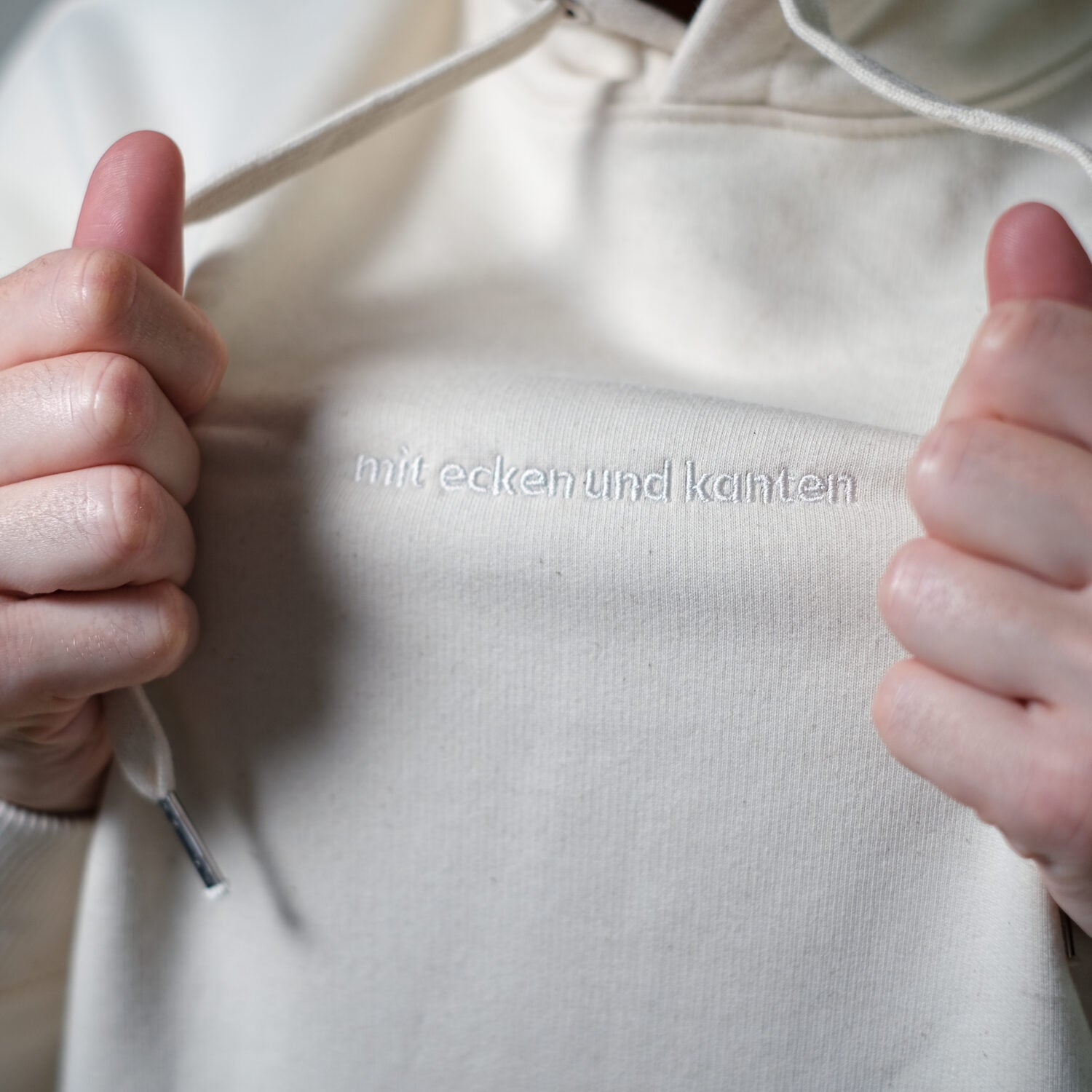Mit Ecken und Kanten Hoodie