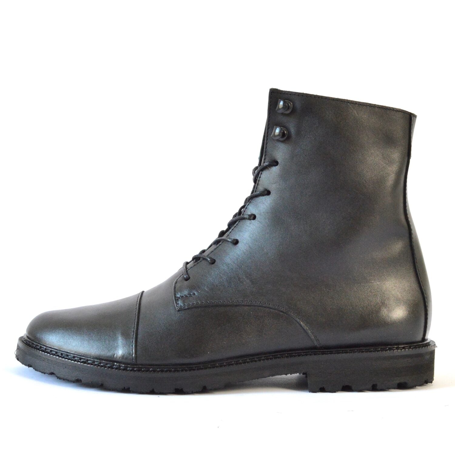 SORBAS Shoes Unisex Lederstiefel "'94 BLACK"