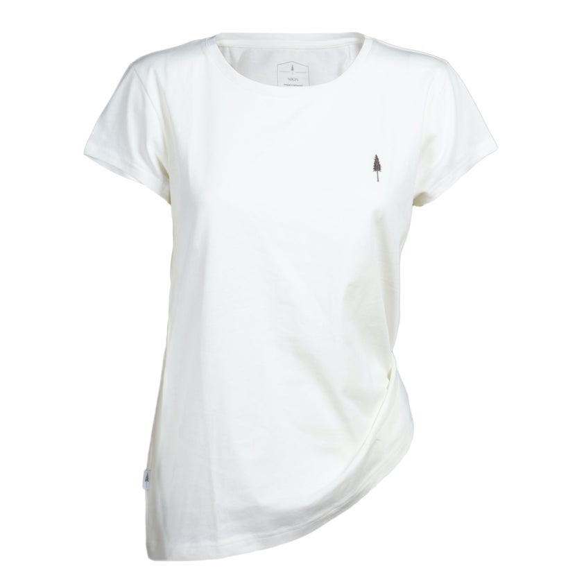 NIKIN Damen Basic T-Shirt - White