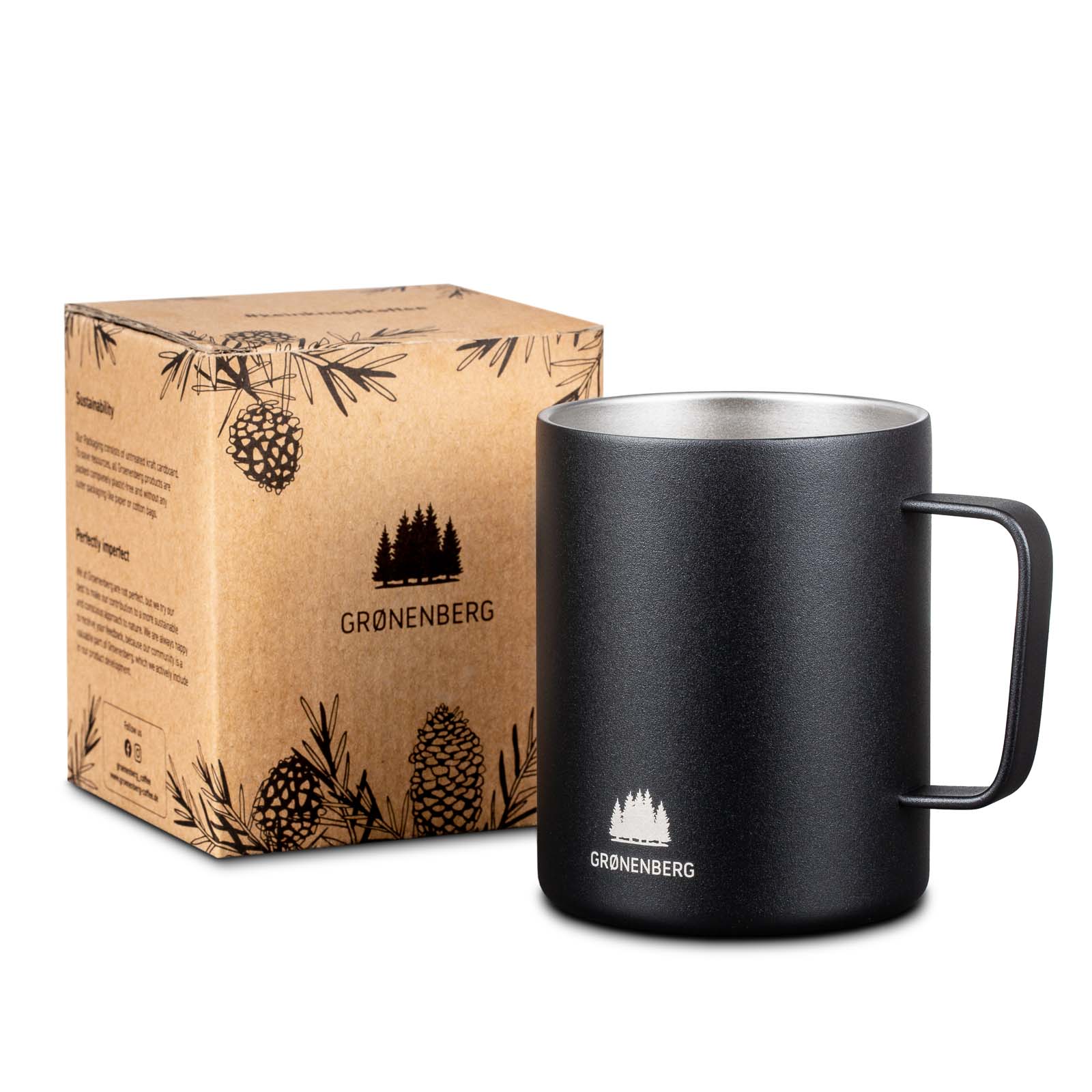 Groenenberg Tasse aus Edelstahl 350 ml