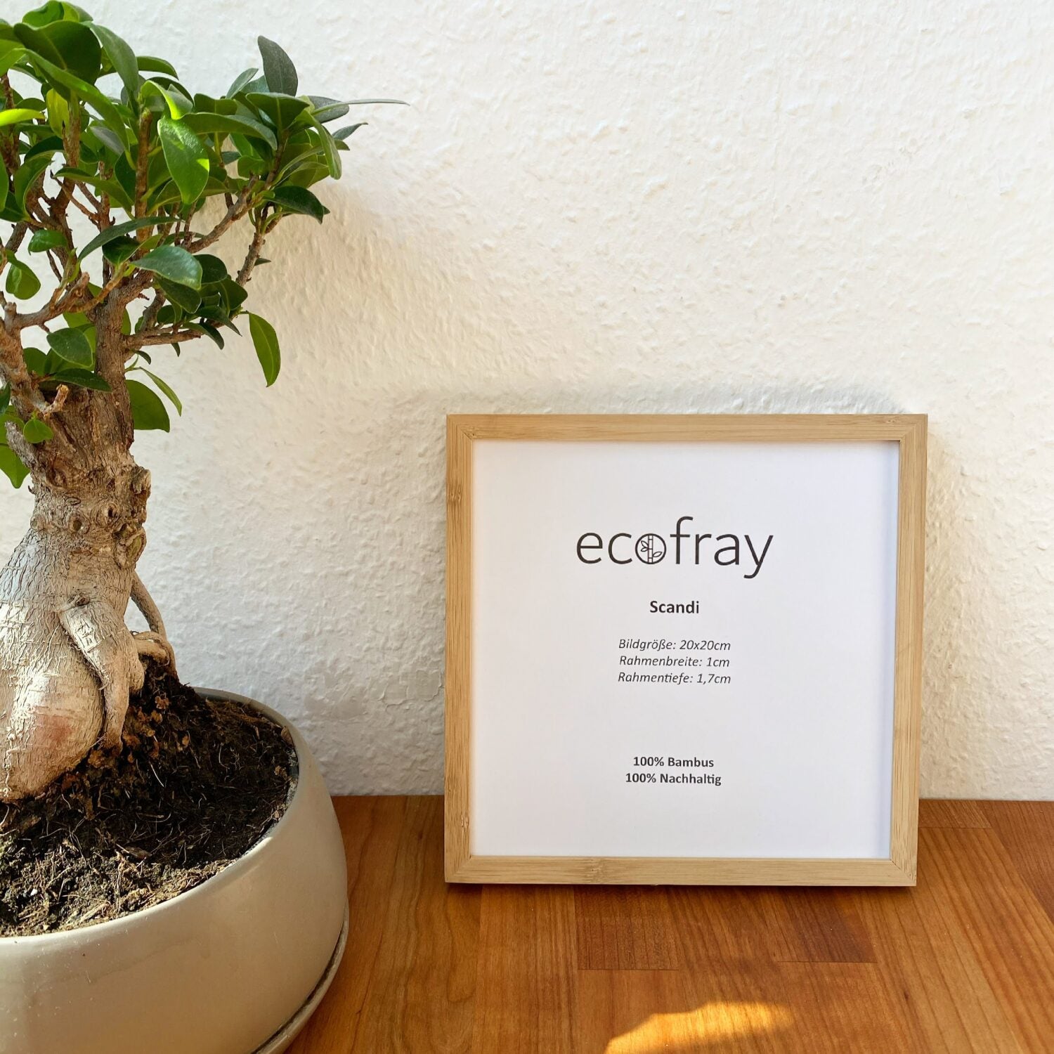 Ecofray Bilderrahmen "Scandi" 15x20 cm - Dritte Wahl 20x20 cm