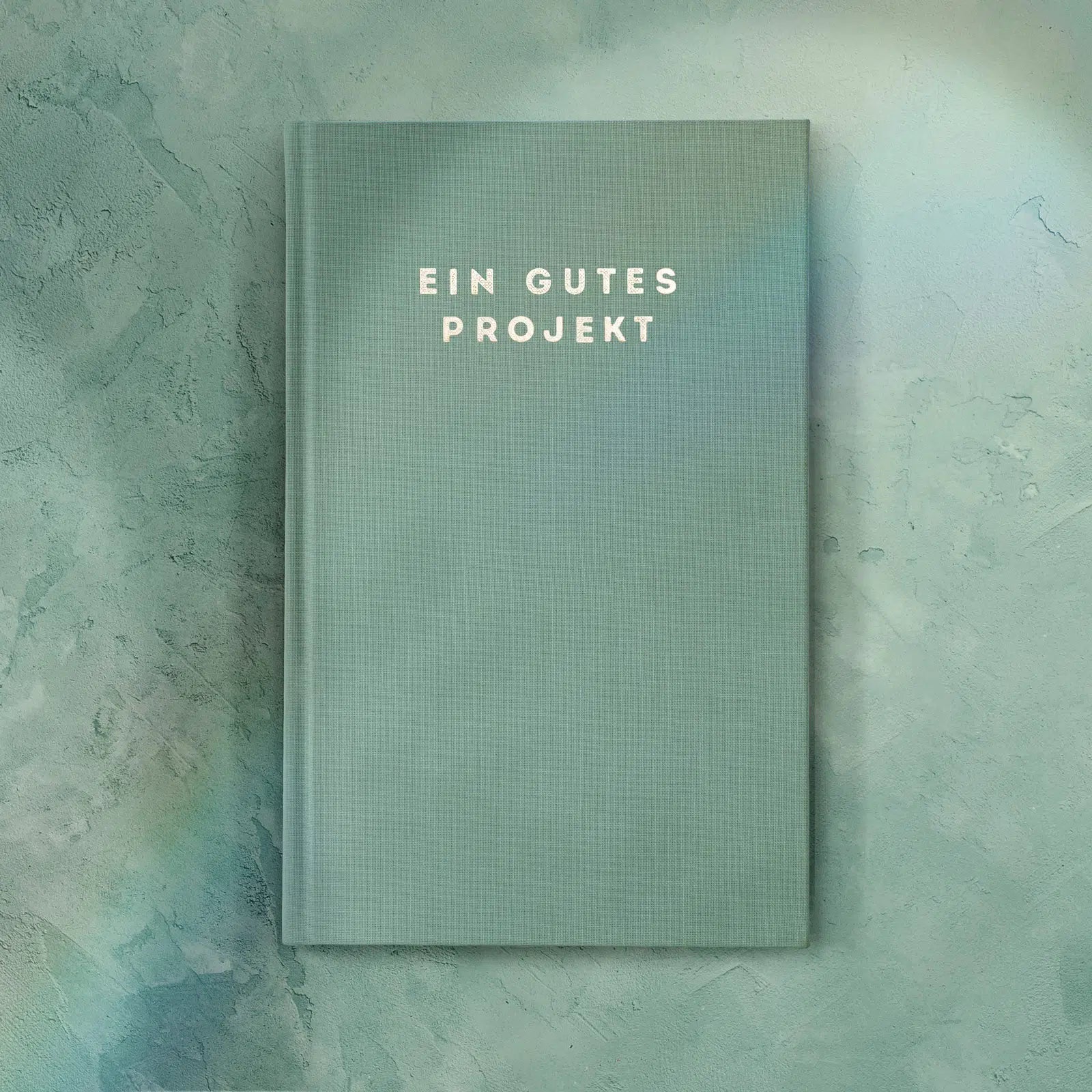 Ein guter Plan "Ein gutes Projekt" Salbei 14 x 22 x 2.2 cm