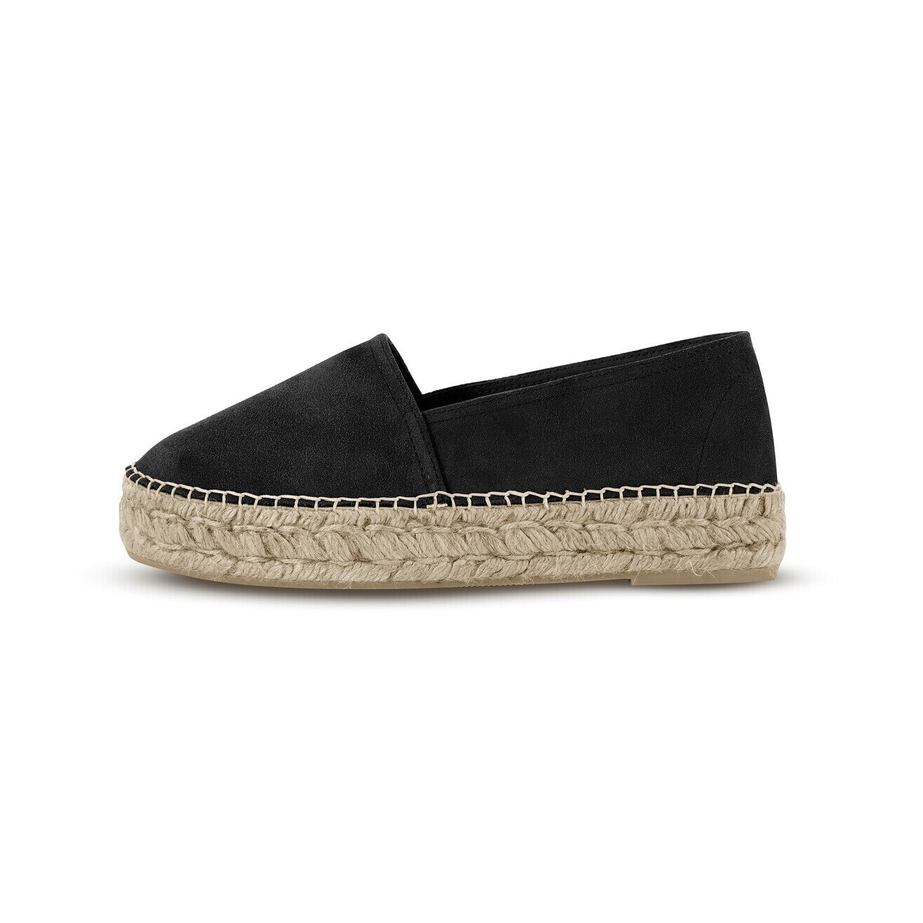 Espadrij l´originale Slipper "Classic Velour High" 38 Schwarz