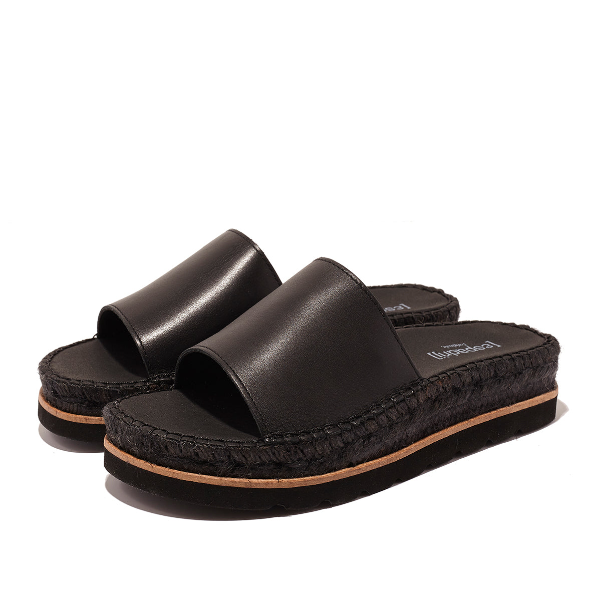 Espadrij l´originale Pantolette "Paloma Noir"