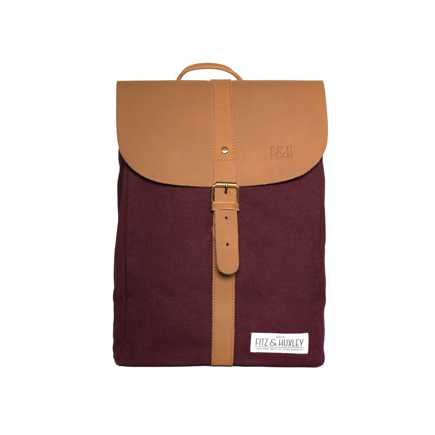 Fitz & Huxley Rucksack "Solstice" bordeaux Sehr gut