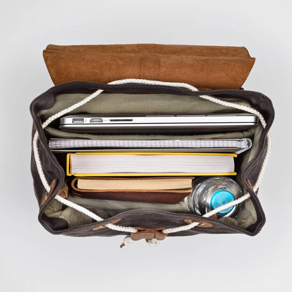Fitz & Huxley Rucksack "Solstice Big" chocolate