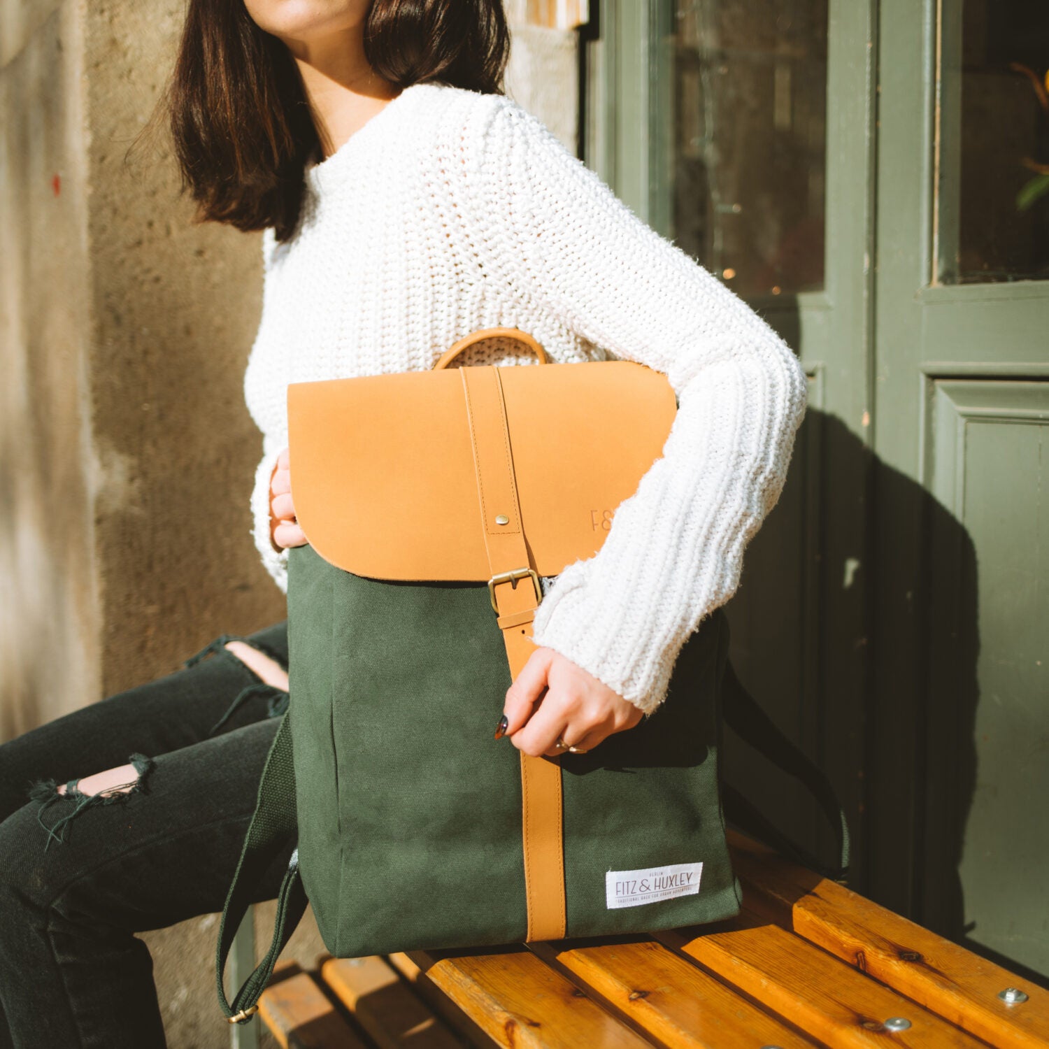 Fitz & Huxley Rucksack "SOLSTICE" - pine