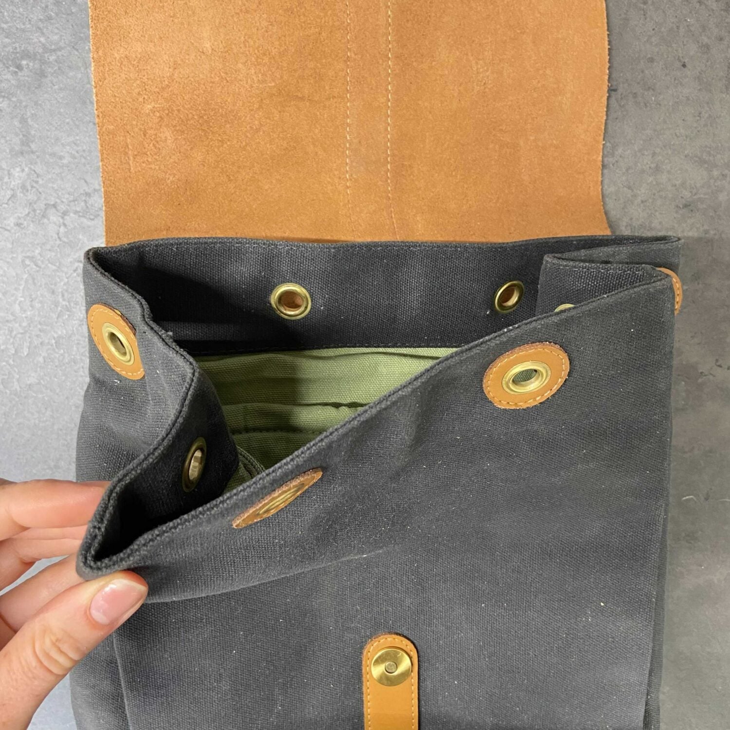 Fitz & Huxley Rucksack "SOLSTICE" grey - Dritte Wahl