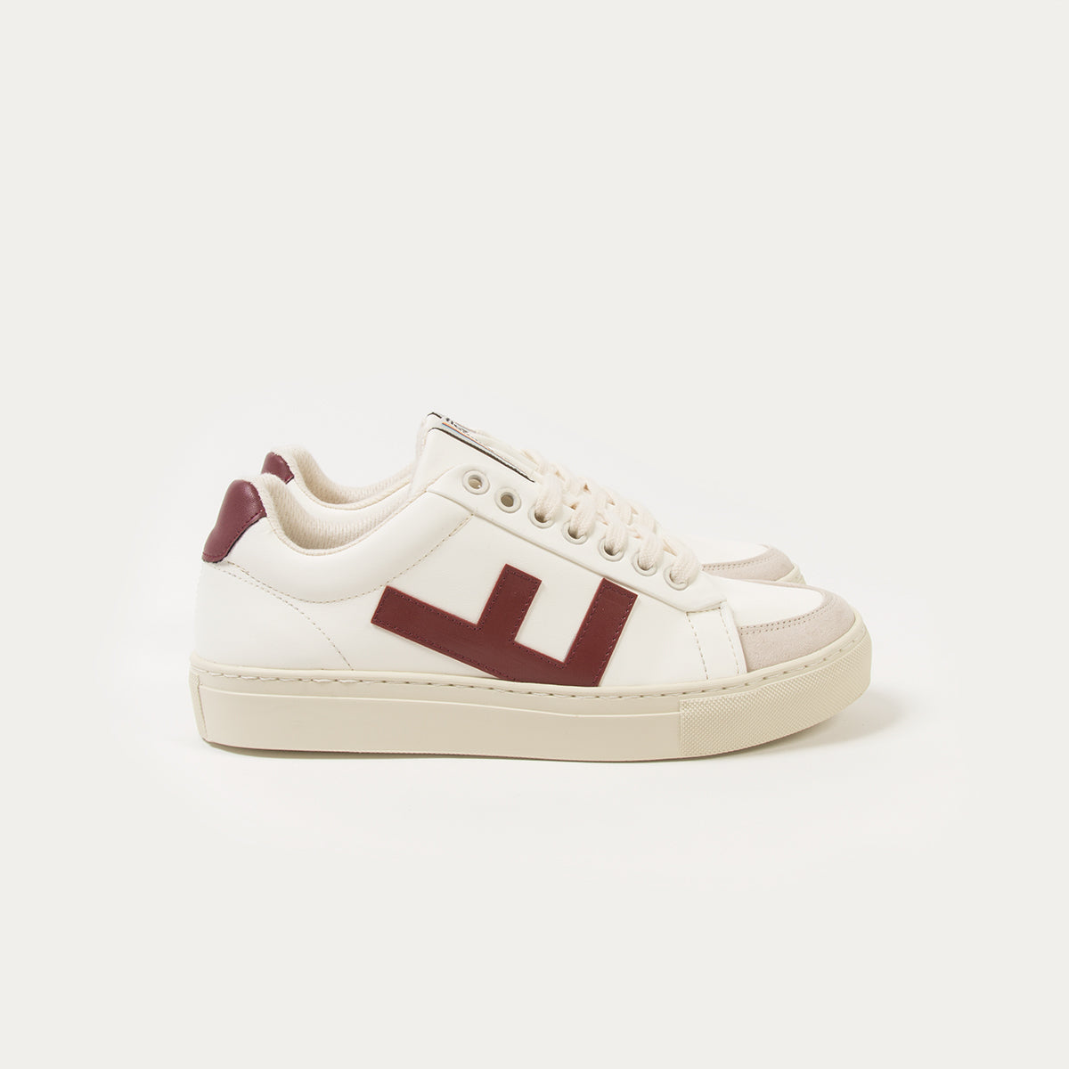Flamingo's Life Unisex Sneaker "Classic 70's kicks" White-Black-Grey 42