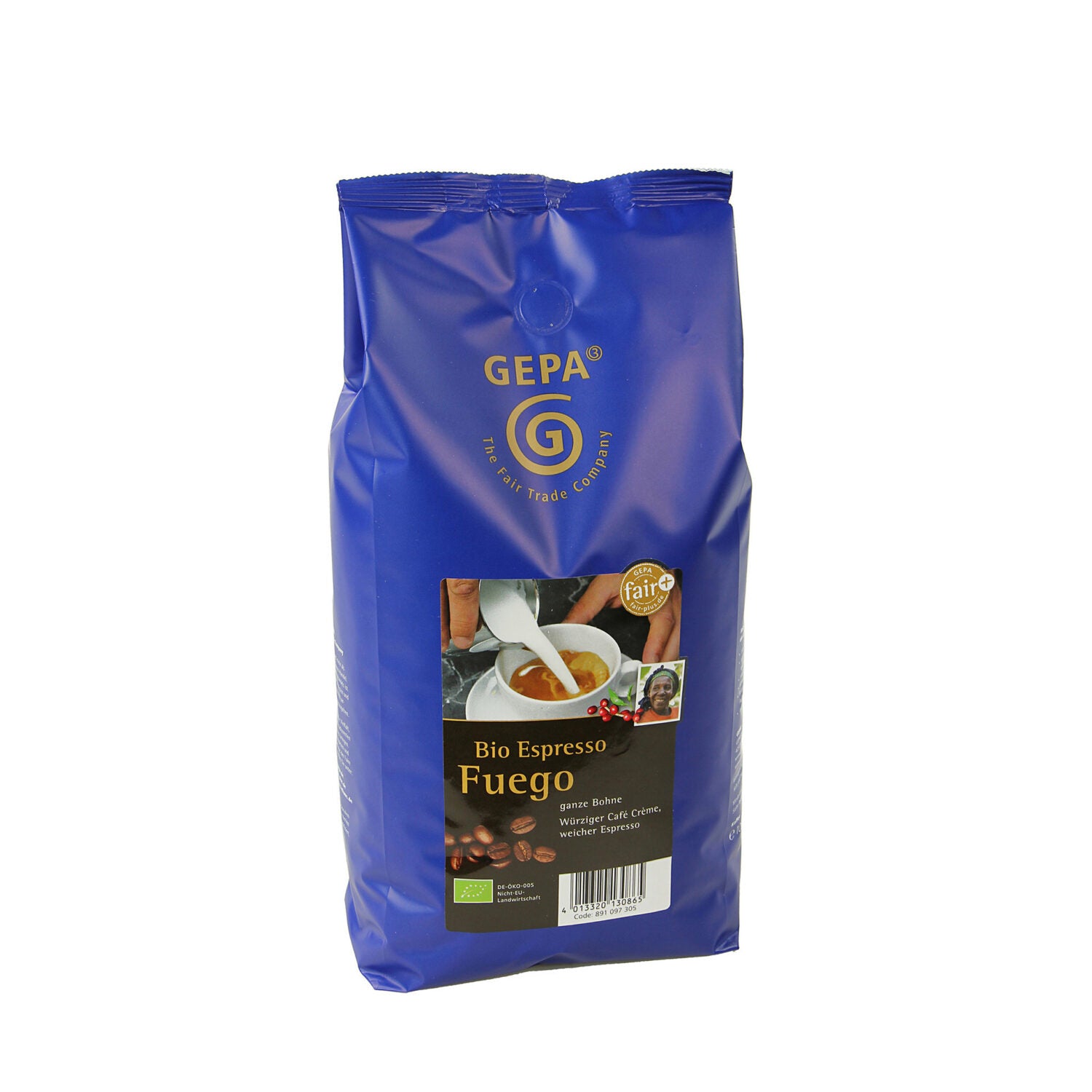GEPA Bio Espresso Fuego ganze Bohne