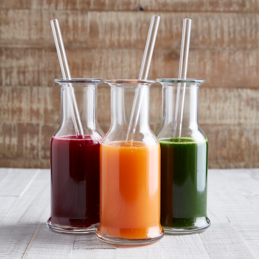 HALM Glasstrohhalm Set 6er 23cm gerade (3)