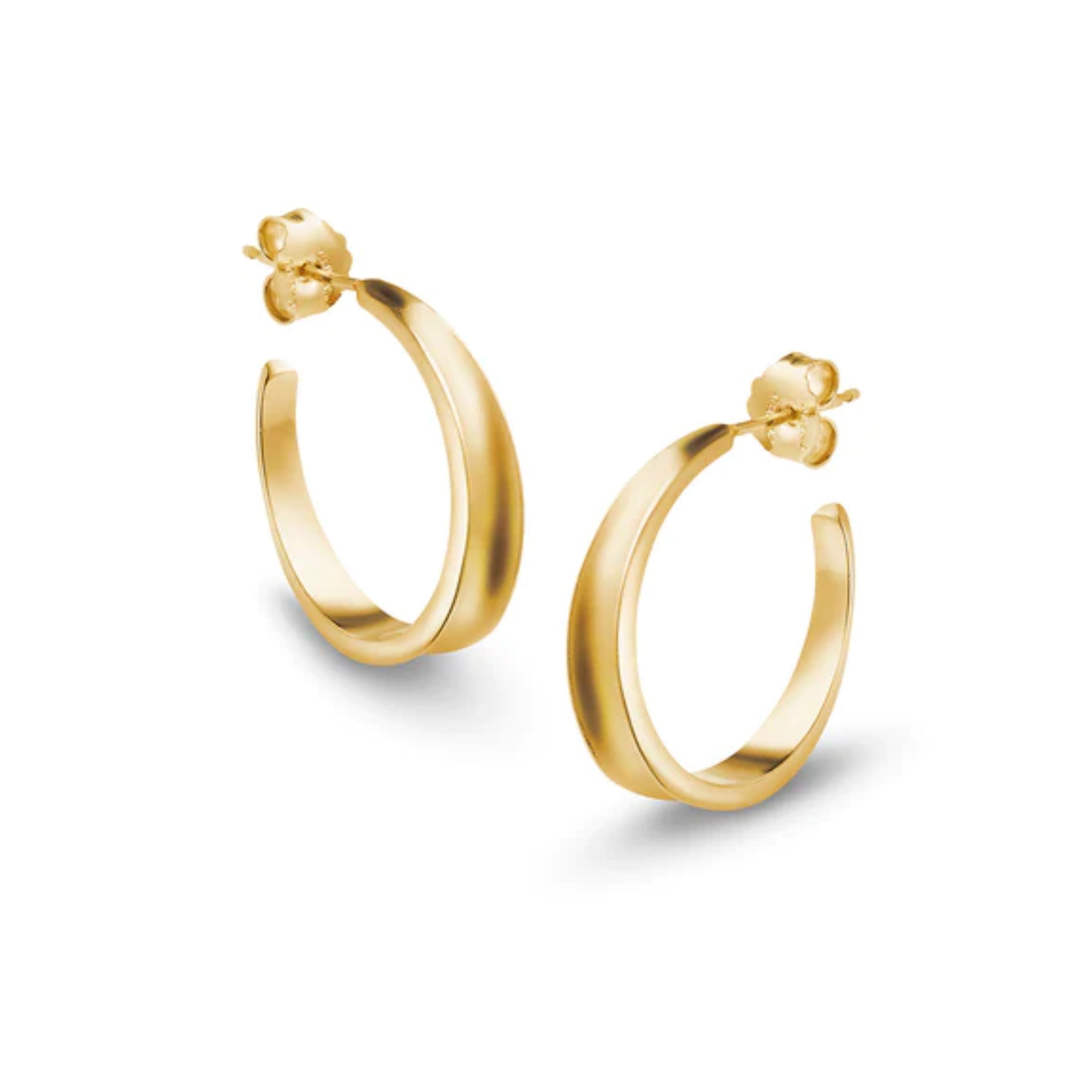 Jukserei Ohrringe "Hero Hoops Big" Gold