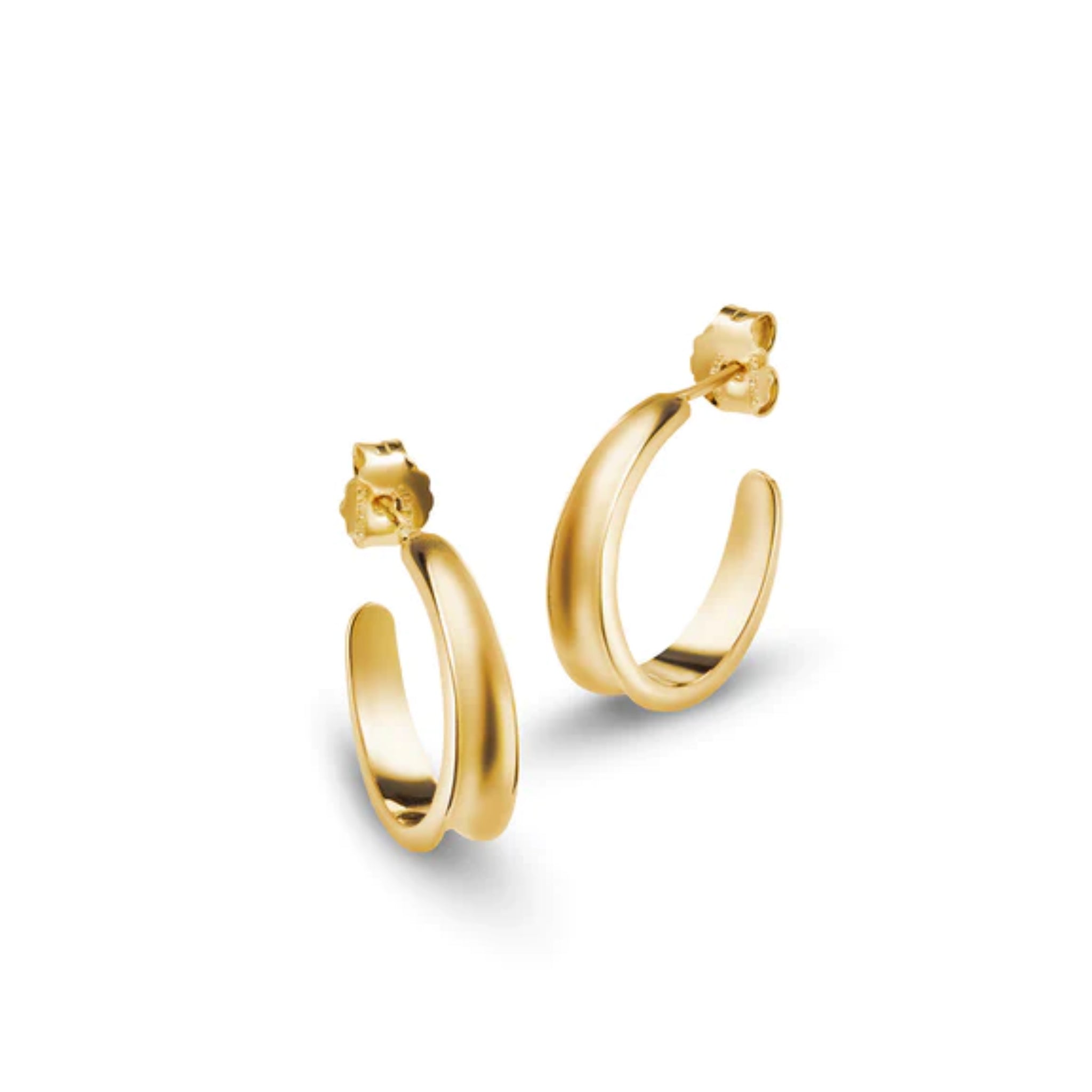 Jukserei Ohrringe "Hero Hoops Mini" Gold