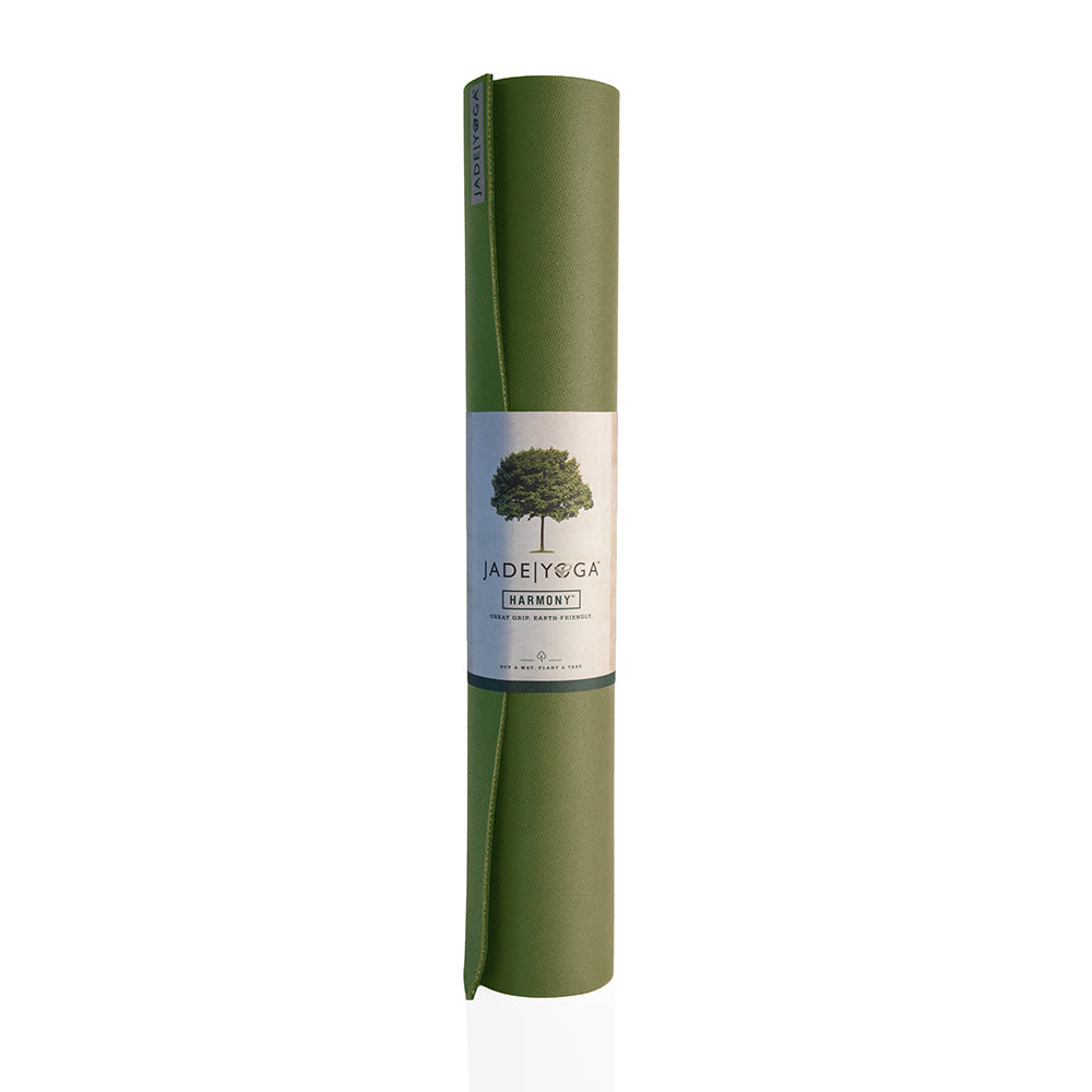JadeYoga Yogamatte "Harmony" 5 mm Olive Green