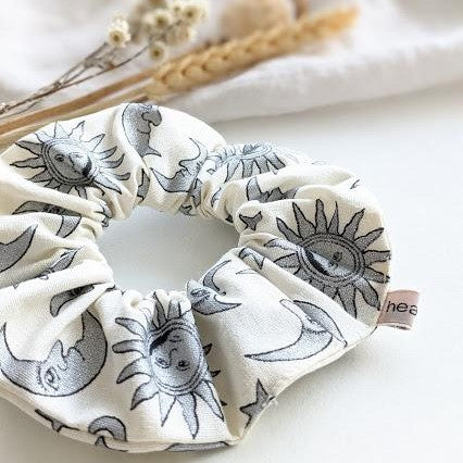 Heavin Scrunchie "Sonne, Mond & Sterne"