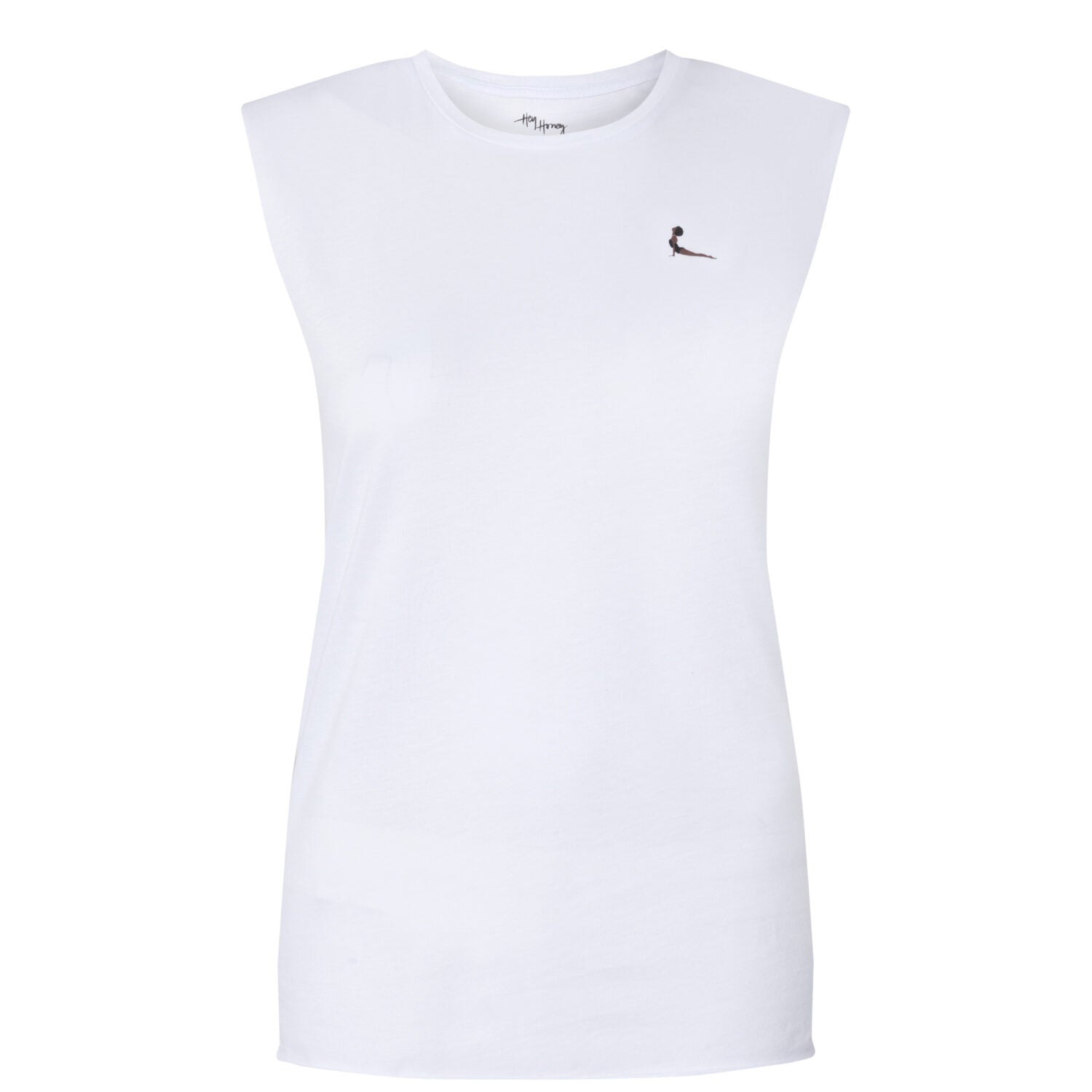 Hey Honey Muscle Tank Top "Yogini" Up