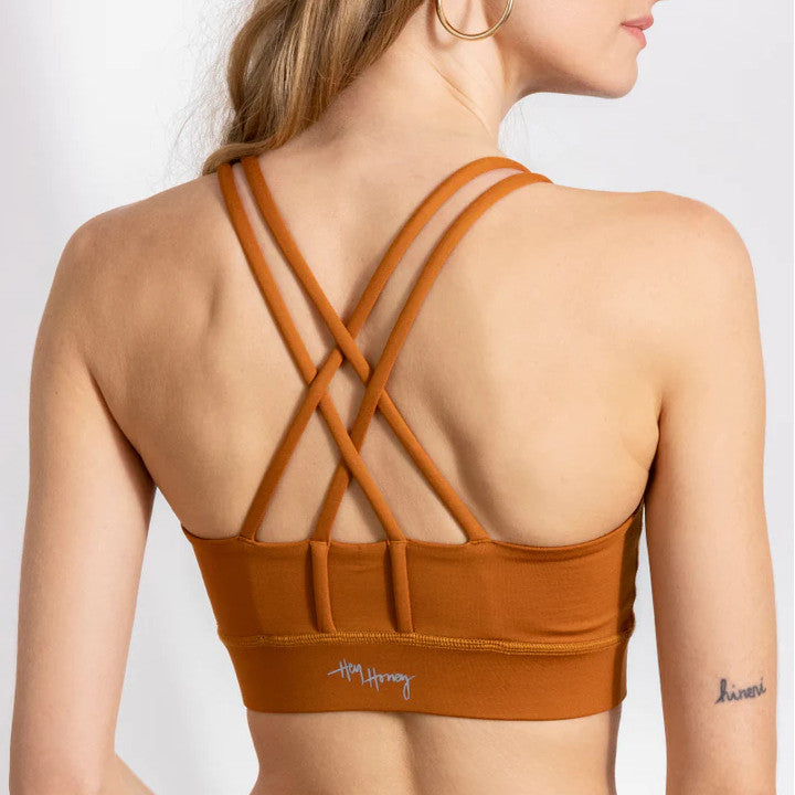 Hey Honey Sport BH "Criss-Cross Bra"