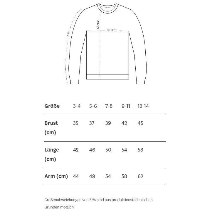 hey soho Kids Sweater "Play" schwarz