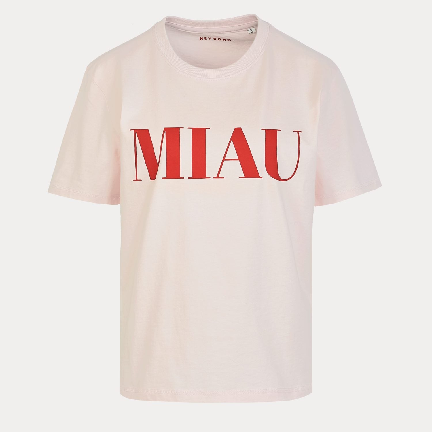 Hey Soho T-Shirt Miau rot