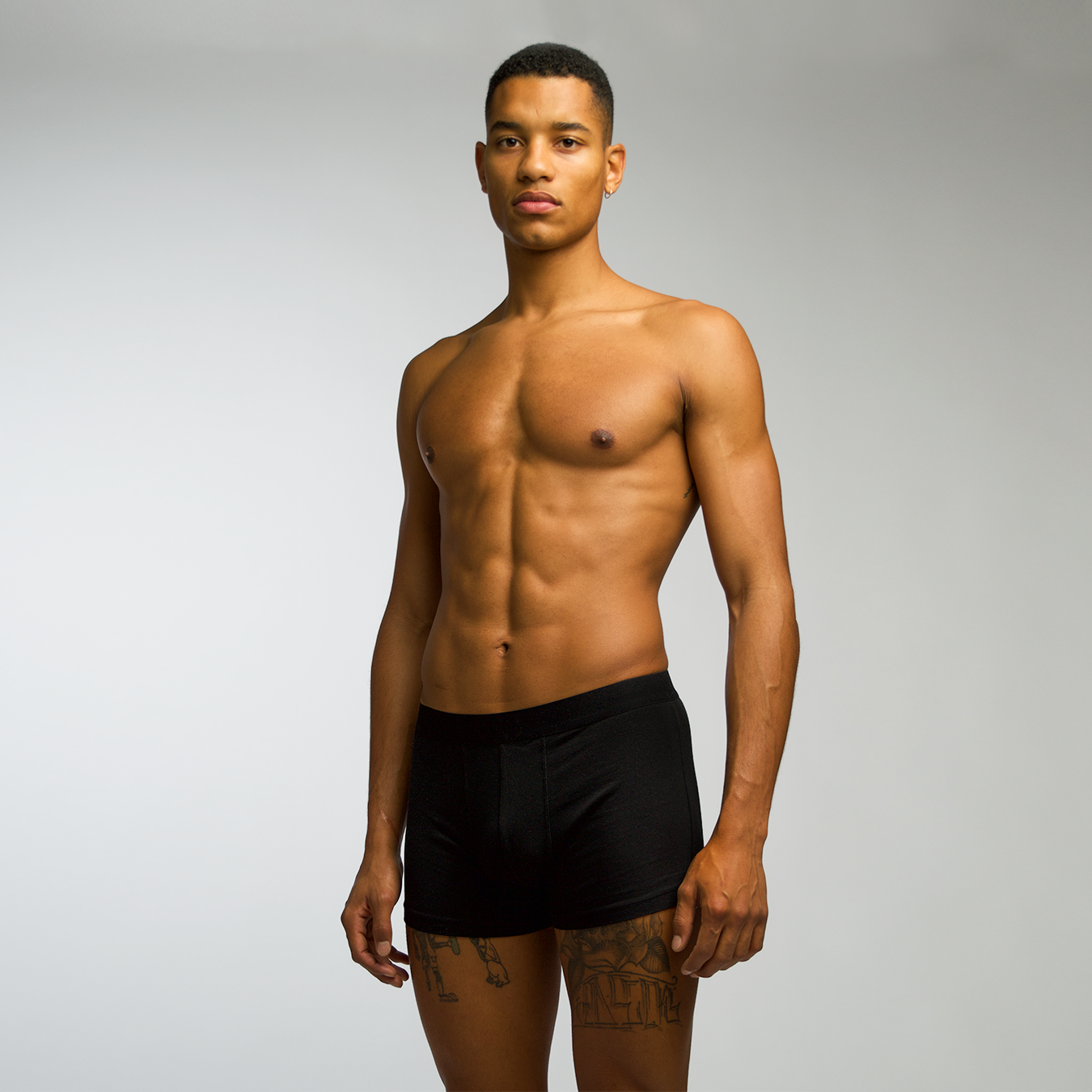 Honest Basics Boxershorts Schwarz
