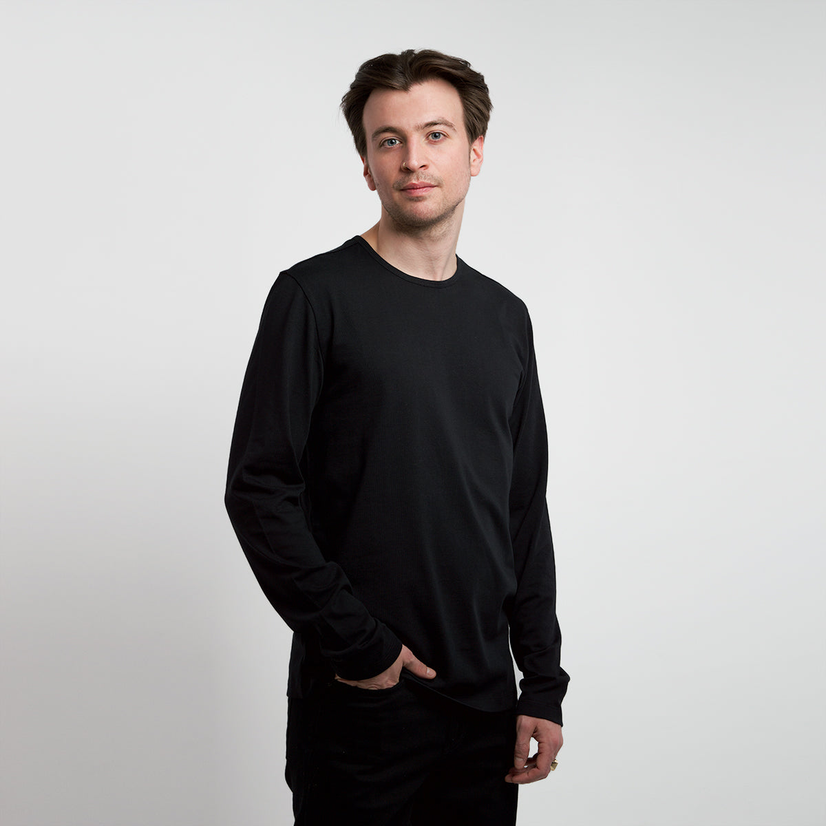 Honest Basics Men Langarmshirt