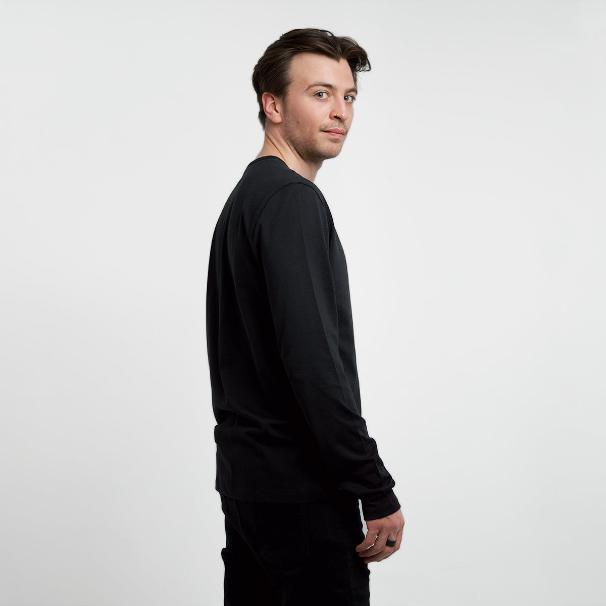 Honest Basics Men Langarmshirt