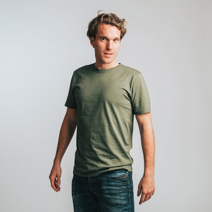 Honest Basics Unisex T-Shirt Khaki
