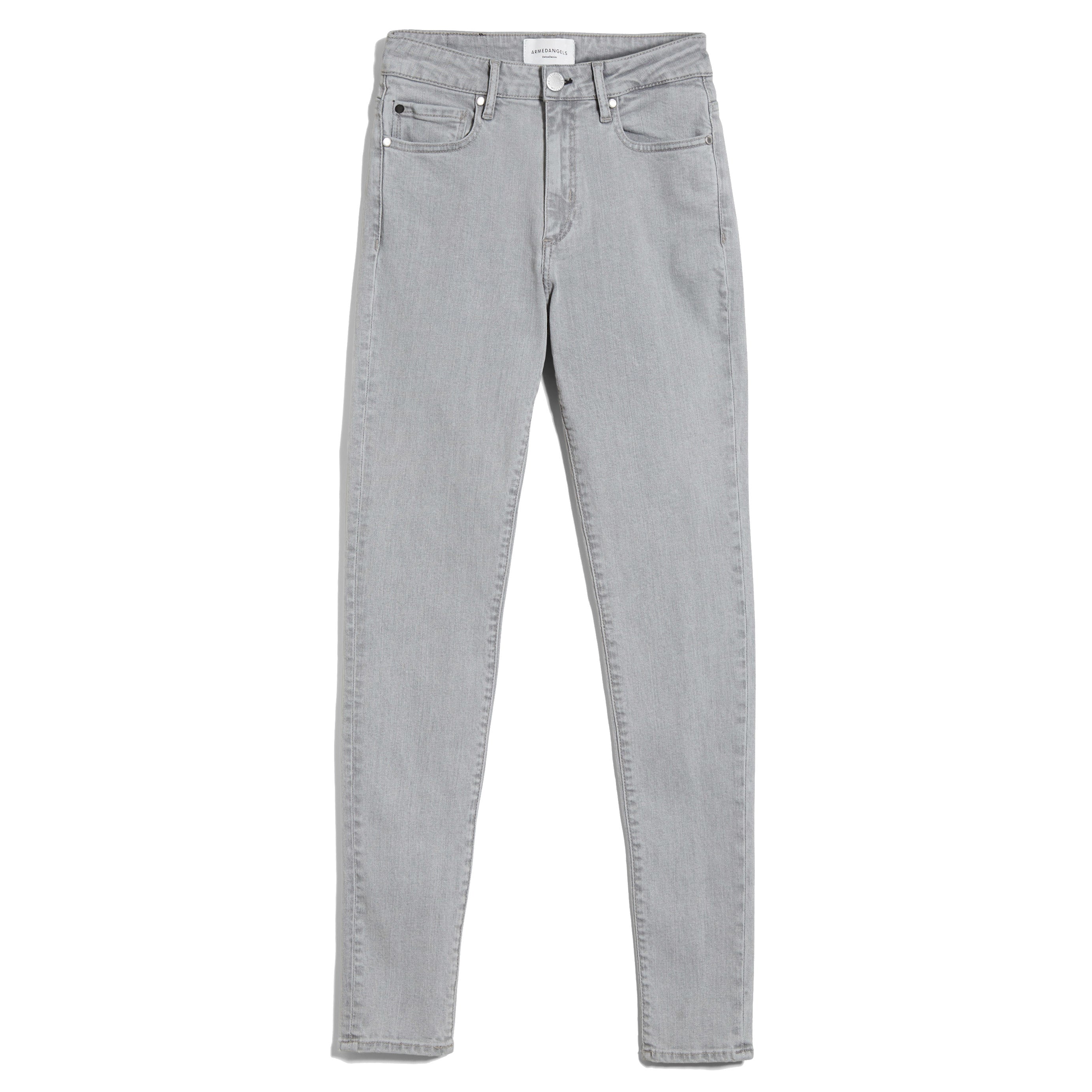 ARMEDANGELS Skinny Fit Mid Waist Jeans "TILLAA" - iron