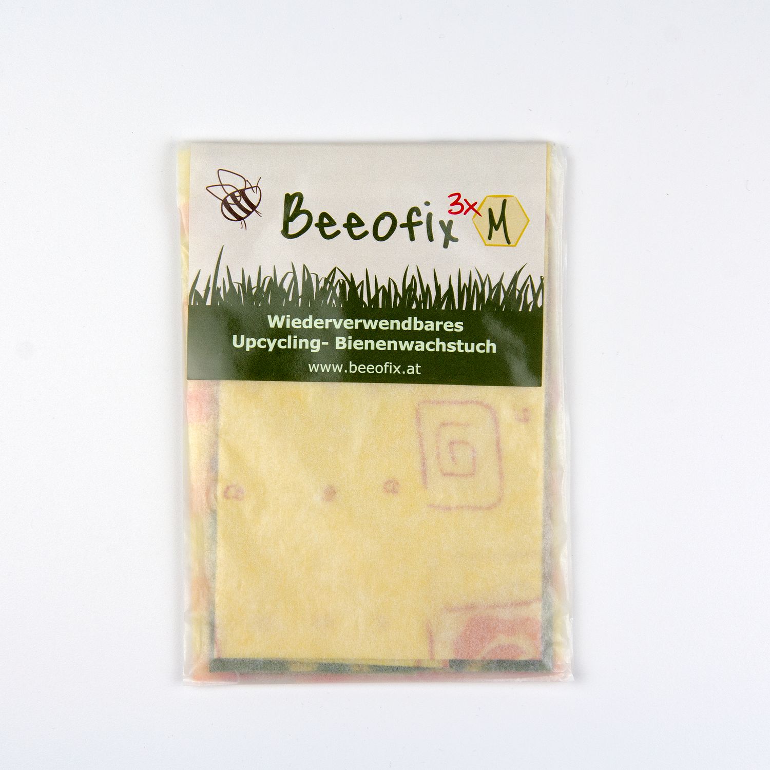 Beeofix Bienenwachstücher Set mittel 3xM
