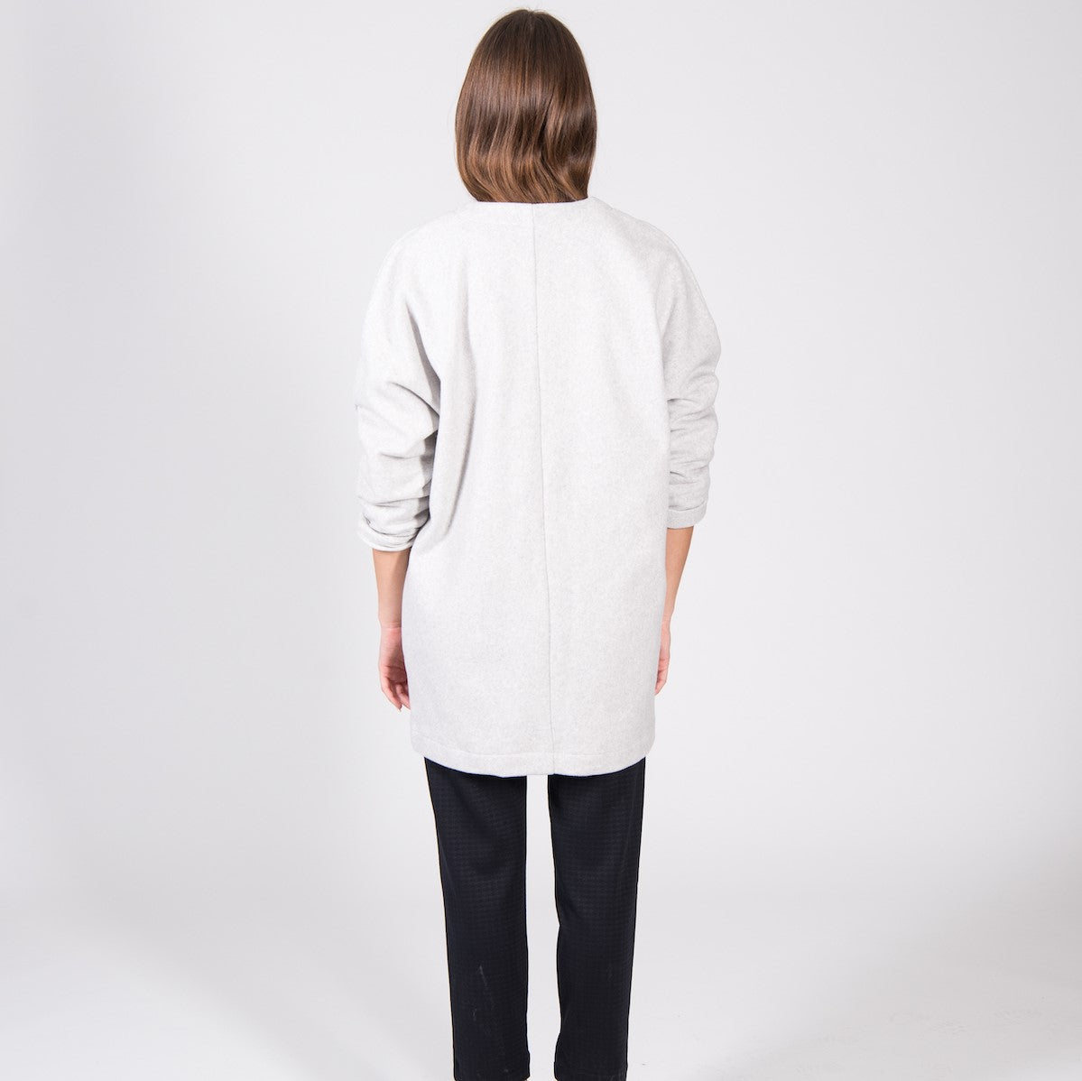 JAN N JUNE Jacke Alan Fleece light grey (3)