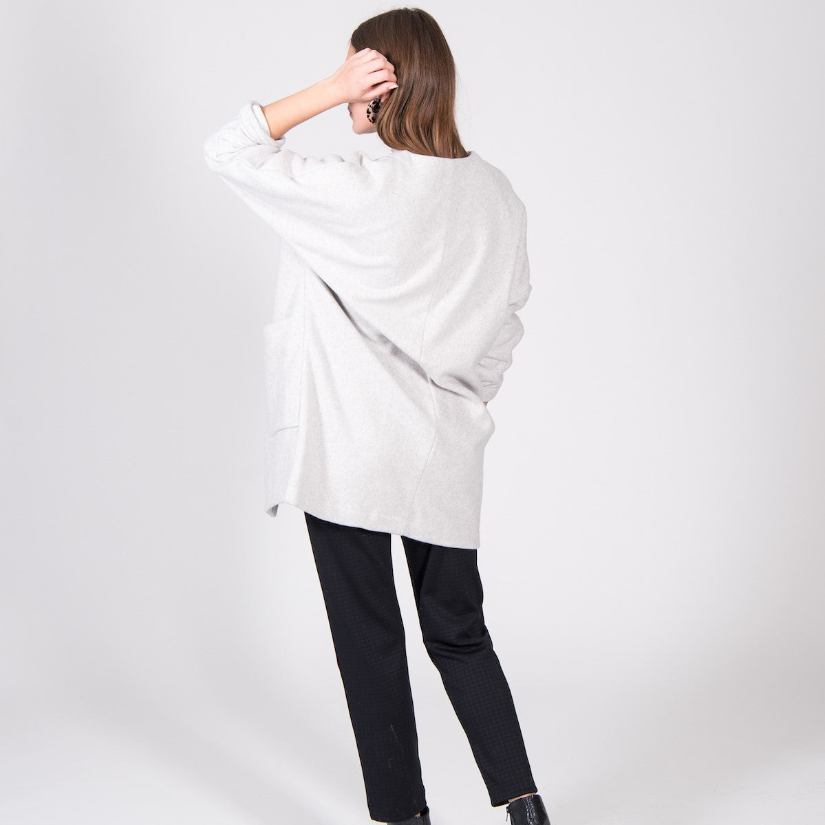 JAN N JUNE Jacke Alan Fleece light grey (4)