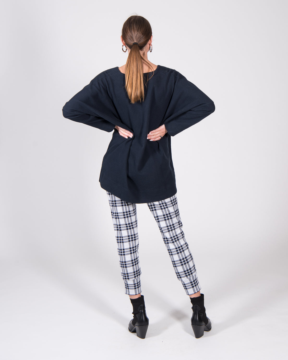JAN N JUNE Pullover "Jaxon" Corduroy Sweat midnight