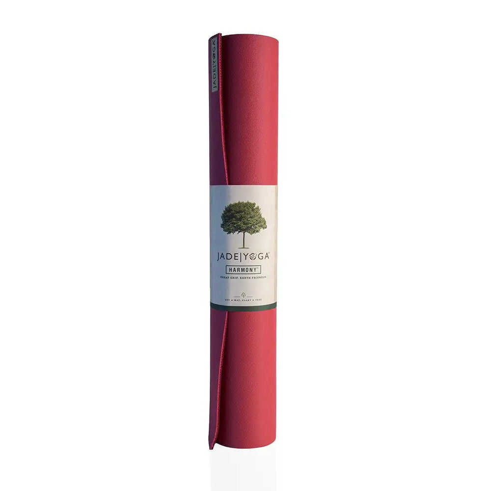 JadeYoga Yogamatte "Harmony" 5 mm 173 cm Raspberry