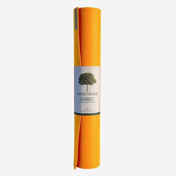 JadeYoga Yogamatte "Harmony" 5 mm 180 cm Saffron