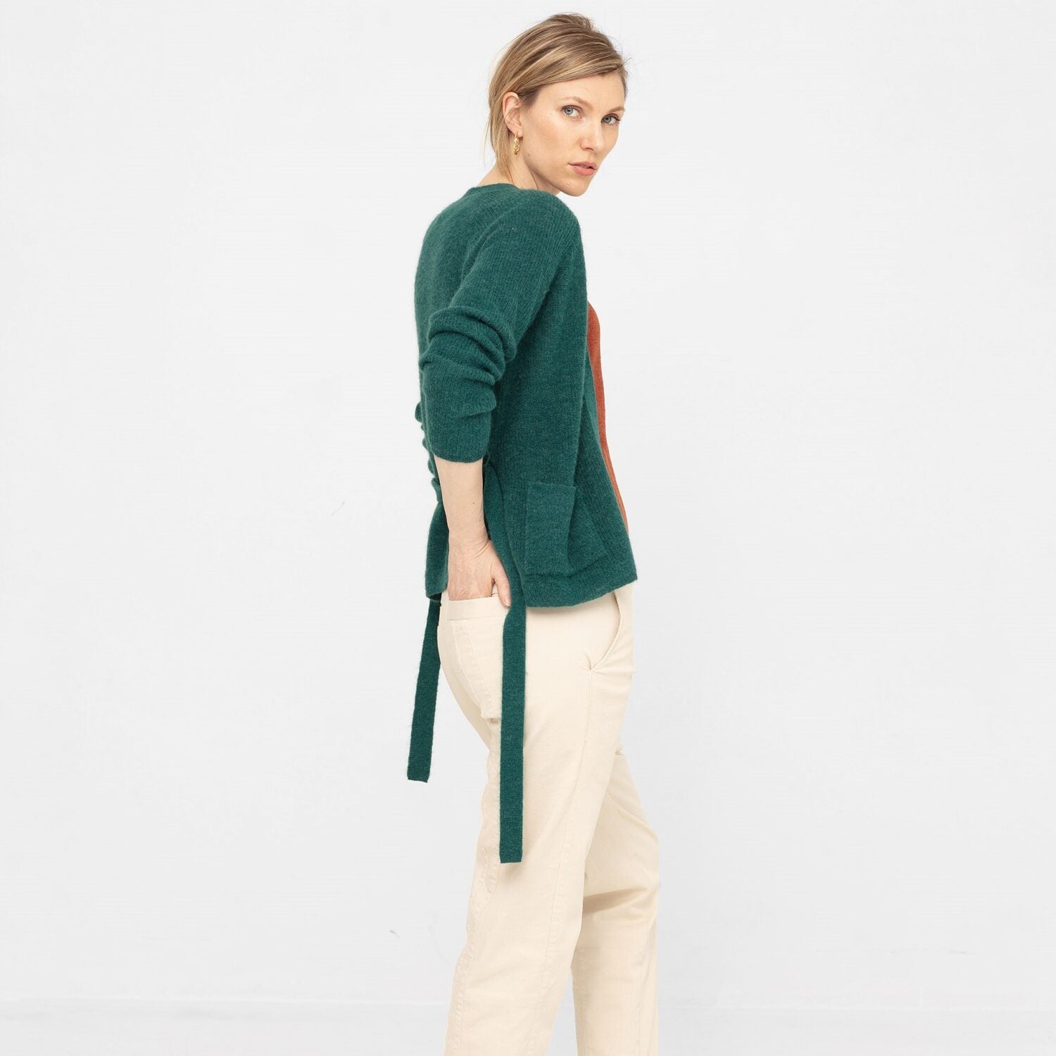 JOHNNYLOVE Damen Cardigan "DIANA"- Dark Ocean