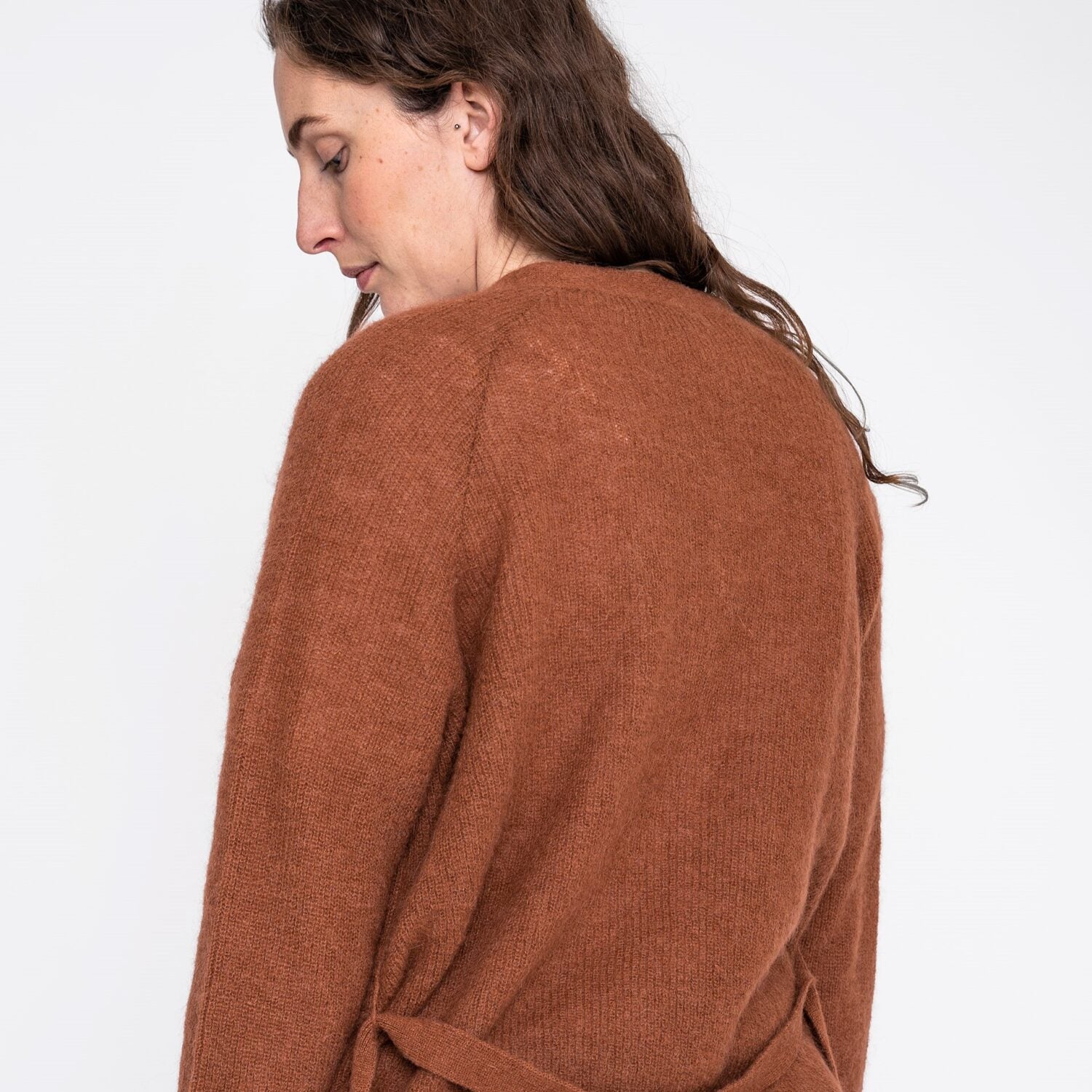 JOHNNYLOVE Damen Cardigan "DIANA"- Chocolate