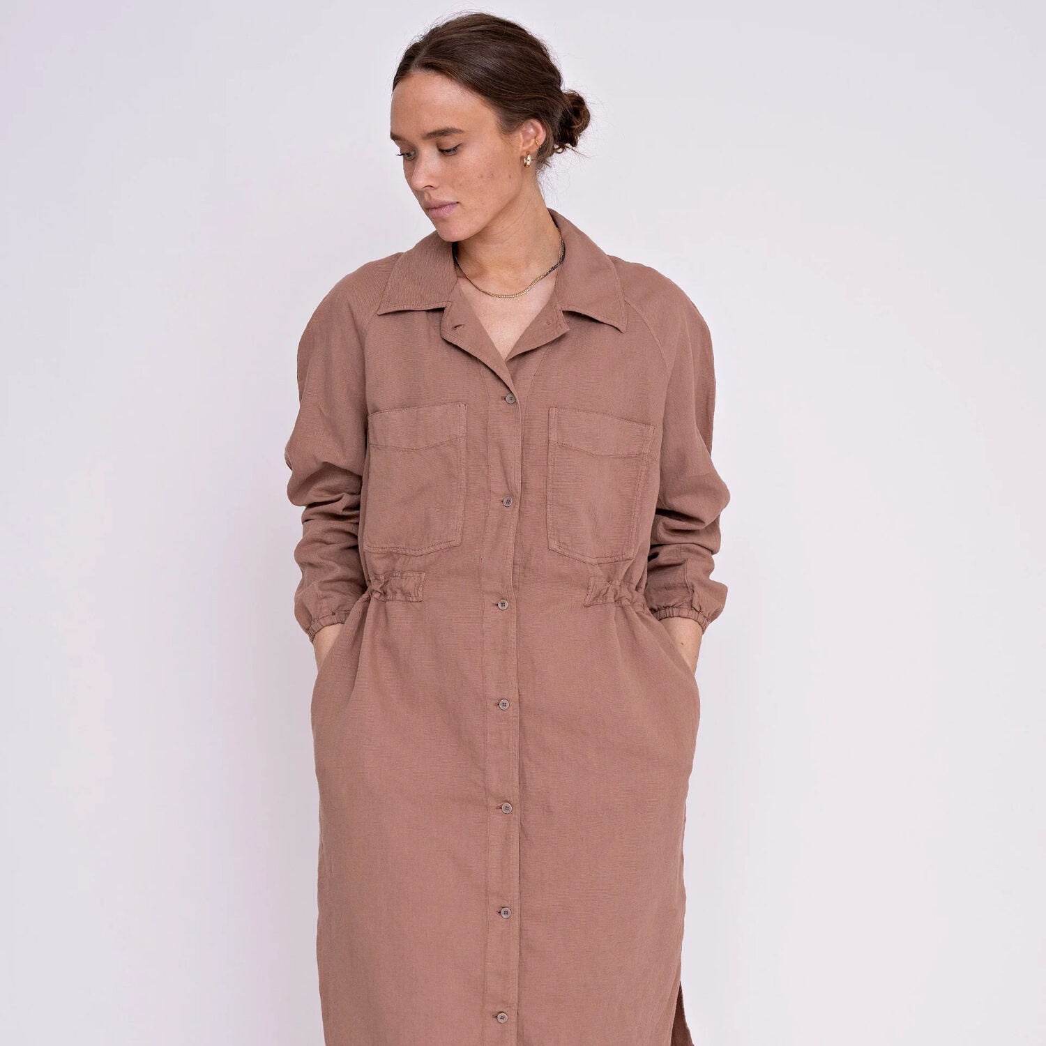 JOHNNYLOVE Kleid "IDA" - Dark Pink