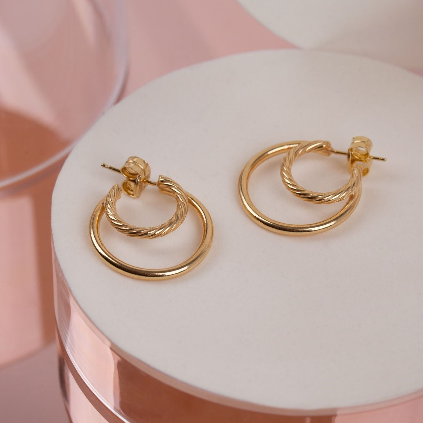 Jukserei Ines Hoops gold