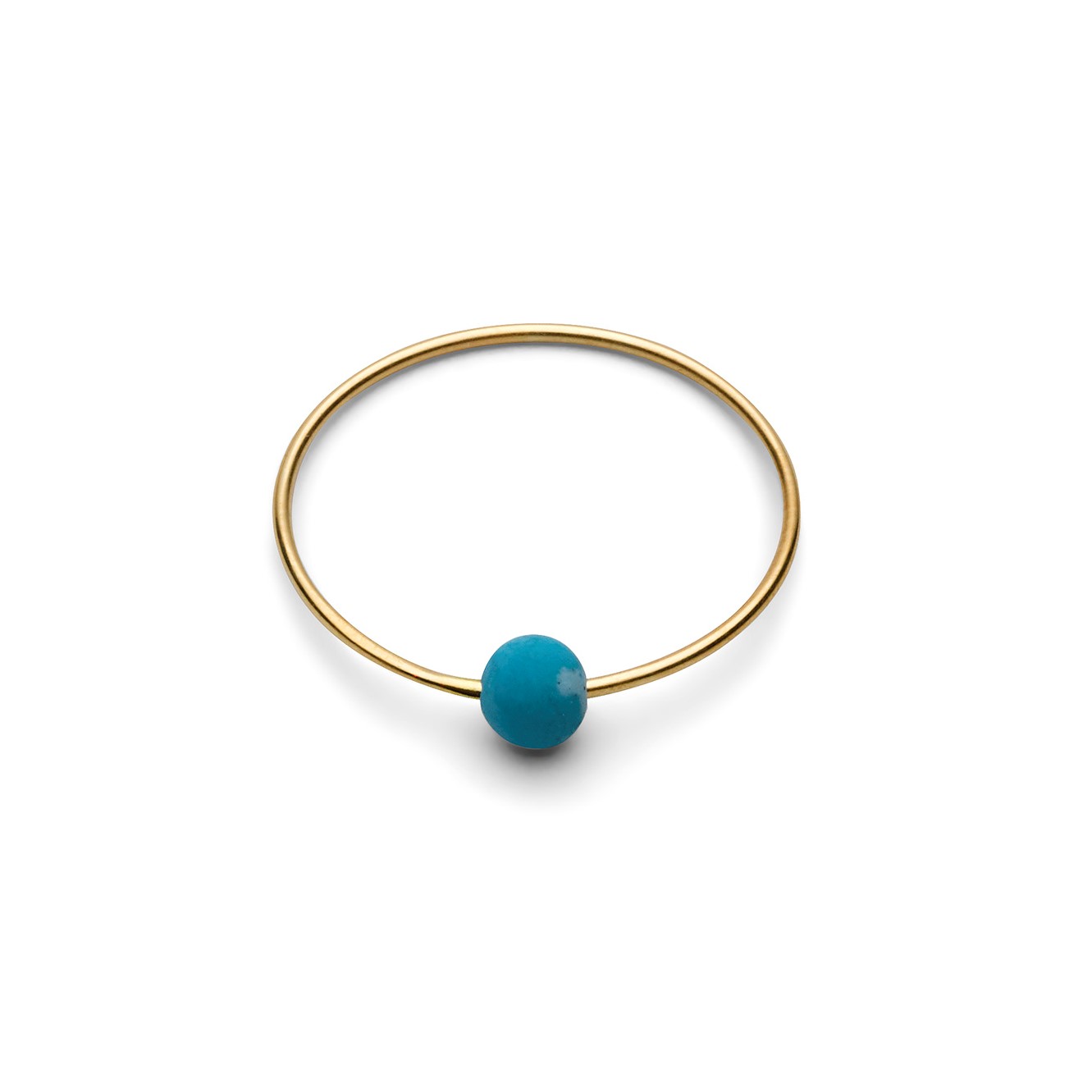 Jukserei Ring "Birthstone" 2 Gold