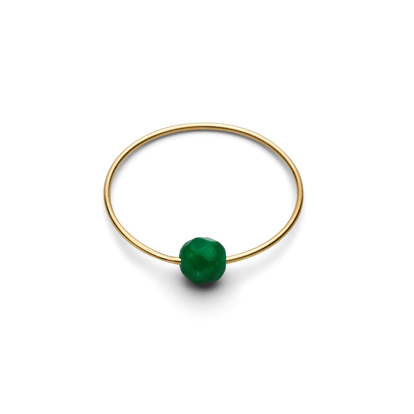 Jukserei Ring "Birthstone" 1 Gold