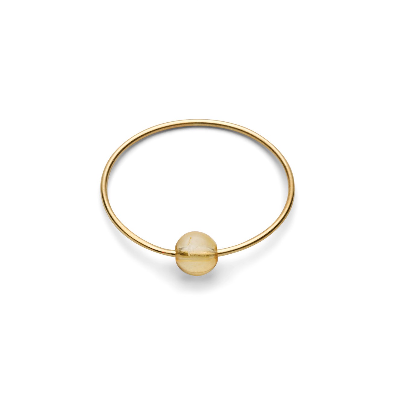 Jukserei Ring "Birthstone" 2 Gold
