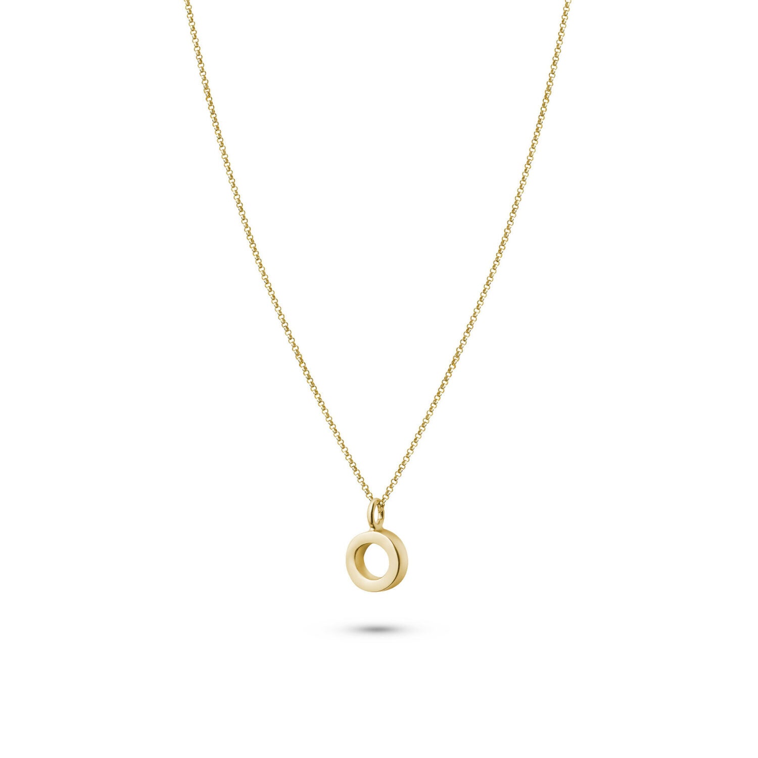 Jukserei Halskette "TILDA MINI" Gold Länge: 48 cm Anhänger: Ø 6.85 mm
