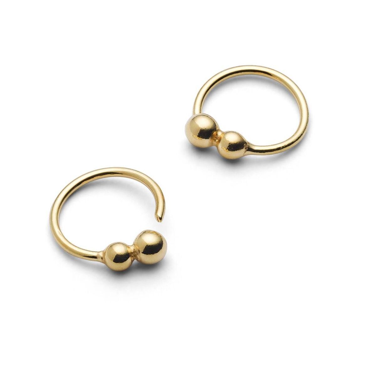 Jukserei Ohrringe "Pollen Twist" Gold