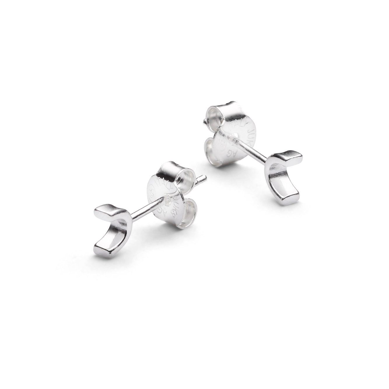 Jukserei Ohrstecker "Uma" silber