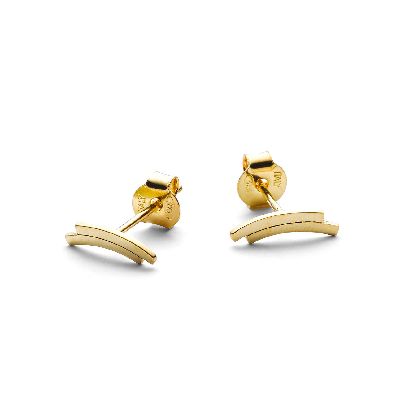 Jukserei Ohrstecker "Weave" Gold