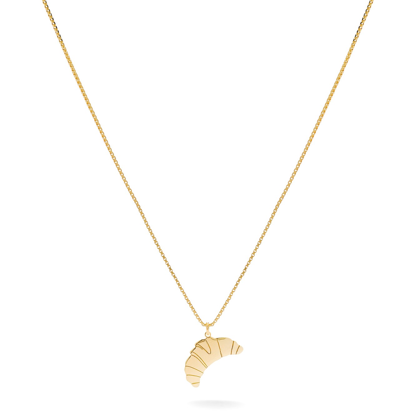 Jukserei Halskette "CROISSANT" Gold