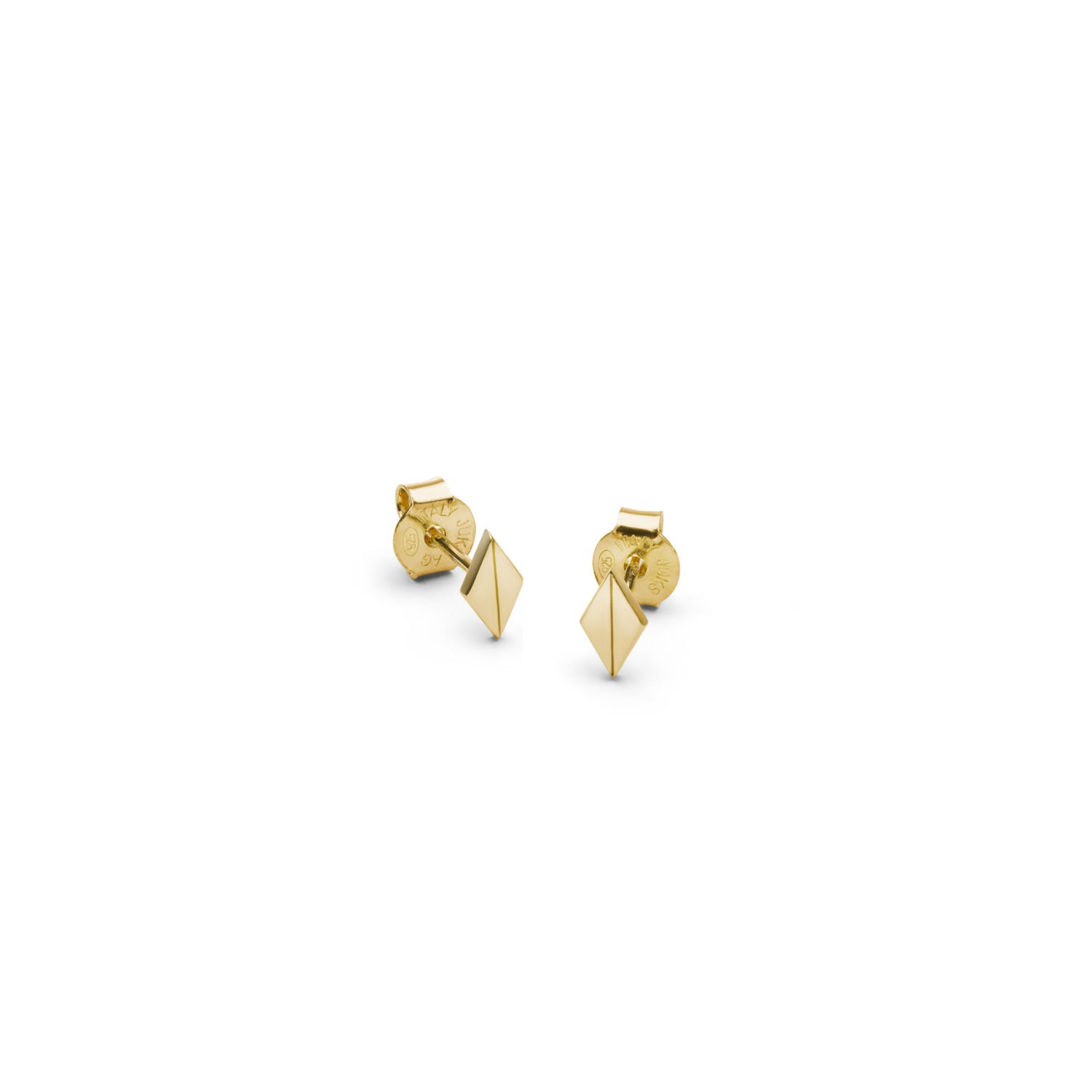 Jukserei Ohrstecker "HARLEQUIN" Gold