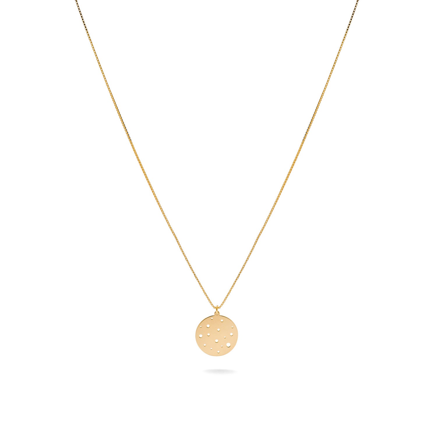 Jukserei Halskette "Moon" Gold