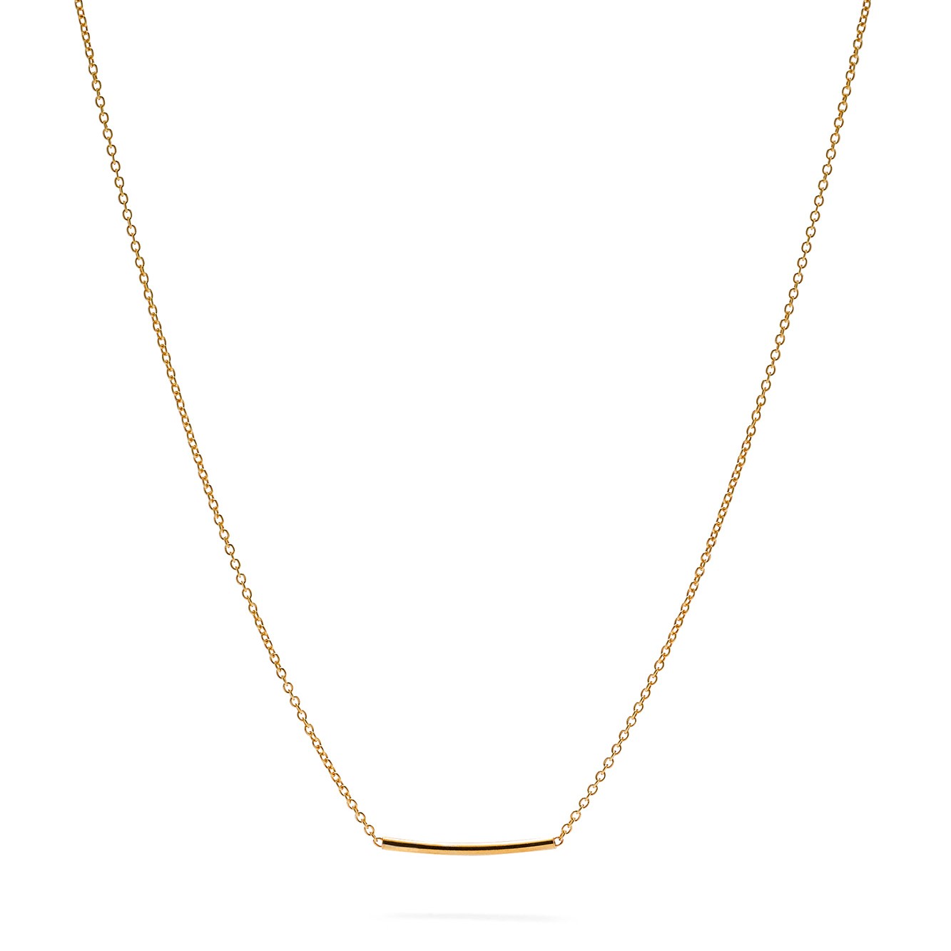 Jukserei Halskette "PIPE" Gold